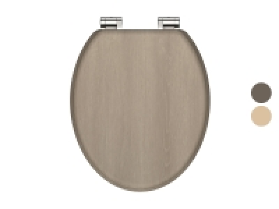 Schütte WC Sitz MDF Holzoptik mit Absenkautomatik