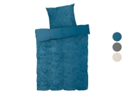 LIVARNO home Plüsch-Wendebettwäsche, 155 x 220 cm 16.99 €