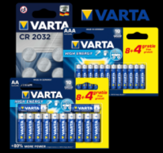 VARTA Batterien High Energy