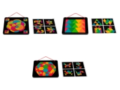 Lidl Playtive Playtive Kreative Magnetformen-Tafel, nach Montessori-Art