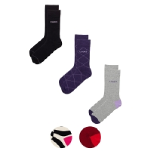 LOOKS BY WOLFGANG JOOP Damen und Herren Socken, 3 Paar