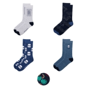Herren Socken, 4 Paar