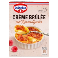 Aldi Süd  DR. OETKER Crème Brûlée mit Karamellzucker 96 g