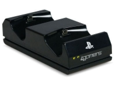 4Gamers PS4 Charge+ Twin Ladestation (inkl. Netzteil)
