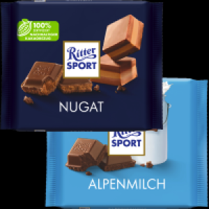 Ritter Sport Schokolade Bunte Vielfalt 0.77 €
