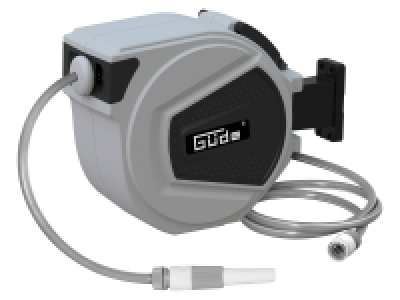 Güde Automatik Schlauchtrommel, mit Wandhalterung