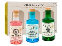 Lidl  Wild Burrow Irish Gin Selection 3 x 200ml-Flaschen, 40% Vol