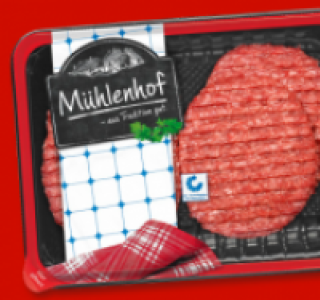MÜHLENHOF Frische Rinder-Hamburger 2.22 €