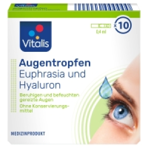 Aldi Süd  VITALIS Augentropfen