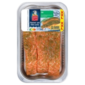 Aldi Süd  GOLDEN SEAFOOD Pfannen- und Ofenlachs 375 g