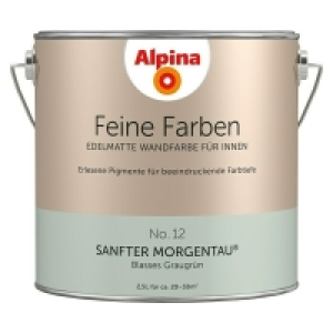 Bauhaus  Alpina Wandfarbe Feine Farben