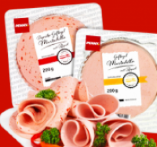 PENNY Gefl&uuml;gel Mortadella oder Paprika-Gefl&uuml;gel Mortadella