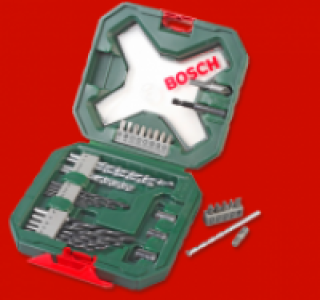 BOSCH X-Line Bohrer- und Schrauber-Set CLASSIC