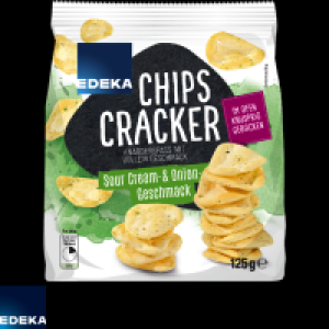 Edeka  Chips Cracker Sour Cream & Onion