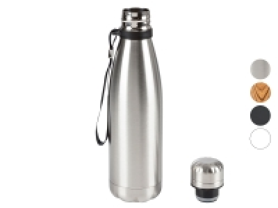 ERNESTO® Isolierflasche, mit Schlaufe, 0,5 l