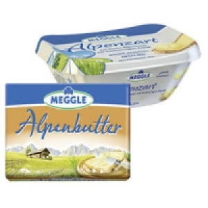 Meggle Alpenbutter oder Alpenzart 1.19 €