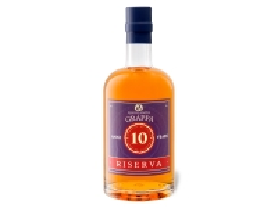 Lidl  Grappa Riserva 10 Jahre 40% Vol