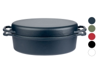 GSW Gusseisen Kochtopf, 2-in-1, 36 x 24 cm