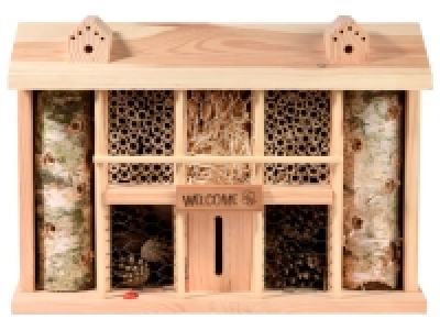 dobar Insektenhotel »Alabama«, L 44 x B 13,5 x H 30 cm, aus Holz
