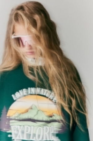 Oversized Sweatshirt mit Motiv 11.99 €