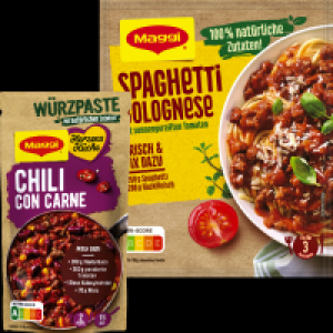 Maggi Fix, Herzensküche oder Food Travel Würzpaste 0.49 €