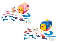 Lidl Playtive Playtive Tierarzt-Spielset, mit Transportbox und Plüschtier