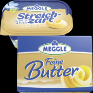 Meggle Feine Butter oder Sreichzart 1.59 €