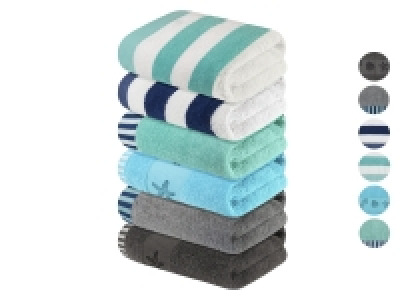 Lidl Livarno Home LIVARNO home Frottier-Handtücher, 50 x 100 cm, 2 Stück