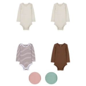 LILY & DAN Baby-Body, 4er-Set