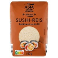 Aldi Süd  ASIA GREEN GARDEN Sushi-Reis 500 g