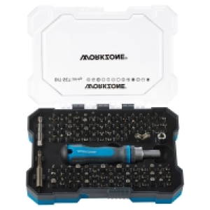 Aldi Süd  WORKZONE Bit-Set, 105-tlg.