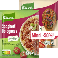 Edeka  Knorr Fix oder Natürlich Lecker!