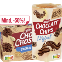 Edeka  Choco Crossies oder Choclait Chips
