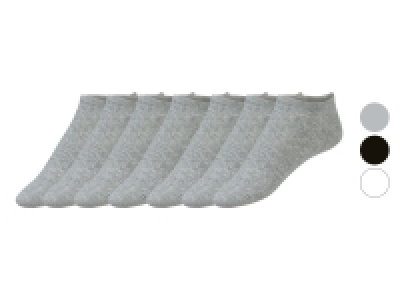 Nur Die Damen Sneaker Socken, 7 Paar, hautsympathisch und atmungsaktiv