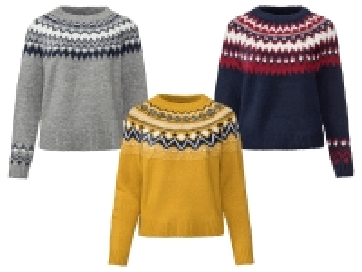 Lidl Esmara® esmara® Damen Strickpullover im Norwegerstil