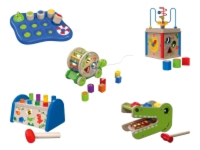 Lidl Playtive Playtive Motorikspiele, aus Holz