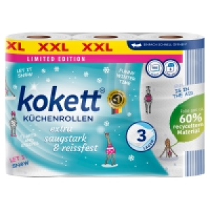 KOKETT Küchenrolle, 3 x 100 Blatt