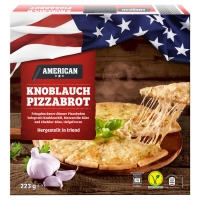 Aldi Süd  AMERICAN Knoblauch-Pizzabrot 223 g