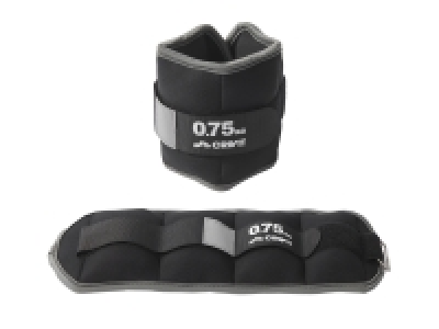 CRIVIT Gewichtsmanschetten, 0,75 kg, 2er-Set
