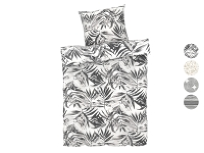 LIVARNO home Mikrofaser-Satin-Bettwäsche, 155 x 220 cm 6.99 €
