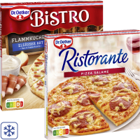 Edeka  Dr. Oetker Ristorante Pizza, Piccola oder Bistro Flammkuchen
