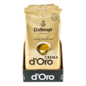 Netto  Dallmayr Crema dOro ganze Kaffeebohnen 1 kg, 4er Pack
