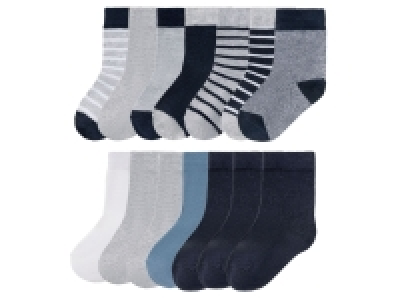 lupilu® Kleinkinder Jungen Socken, 7 Paar, mit Bio-Baumwolle 2.49 €