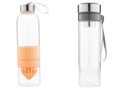 ERNESTO® Trinkflasche mit Zitruspresse/ Trinkflasche mit Infuser