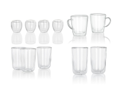 ERNESTO® Thermogläser-Set, 4- / 3- / 2-teilig
