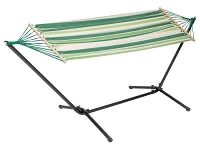 LIVARNO home Hängematte, mit Gestell, grün-gestreift 29.99 €