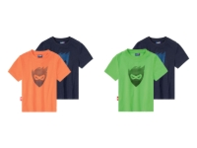 lupilu® Kleinkinder Jungen Funktionsshirts, 2 Stück, mit Baumwolle
