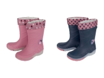 lupilu® Kleinkinder Mädchen Regenstiefel mit coolem Blink-Effekt