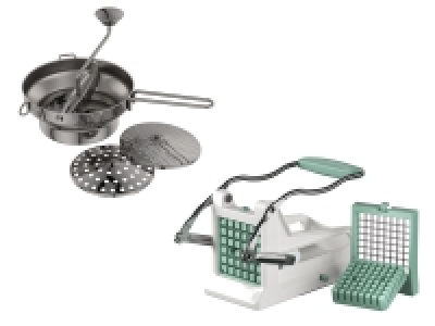 ERNESTO® Passiermühle / Pommesschneider, mit verschiedenen Einsätzen 7.99 €