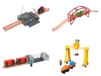 Lidl Playtive Playtive Eisenbahn Erweiterungs-Set, mit Buchenholz